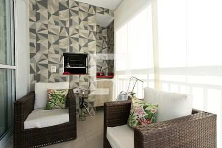 Varanda gourmet de apartamento à venda com 2 quartos, 81m² em Tatuapé, São Paulo