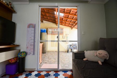 Sala - vista de casa de condomínio à venda com 3 quartos, 130m² em Vila Sao Leopoldo, São Bernardo do Campo