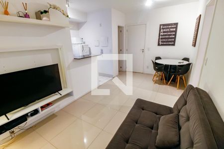 Sala de apartamento à venda com 1 quarto, 50m² em Jardim Leonor, São Paulo
