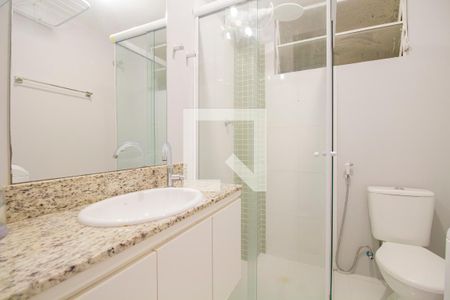 Banheiro de kitnet/studio para alugar com 1 quarto, 30m² em Jardim Paulista, São Paulo