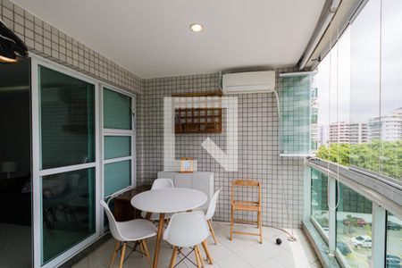 Varanda da Sala de apartamento à venda com 2 quartos, 66m² em Jacarepaguá, Rio de Janeiro