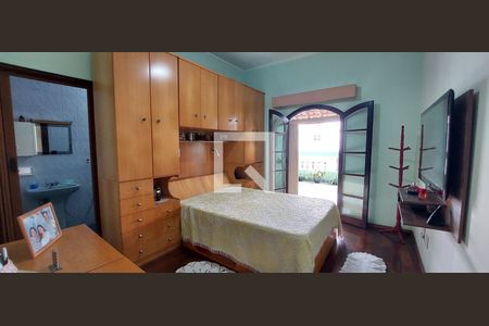 Quarto 1 suíte de casa à venda com 3 quartos, 250m² em Parque Marajoara, Santo André