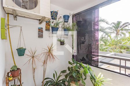 Varanda da Sala de apartamento à venda com 3 quartos, 74m² em Jardim Santa Cruz, São Paulo