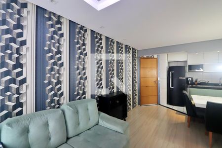 Sala de apartamento à venda com 3 quartos, 60m² em Jardim Utinga, Santo André