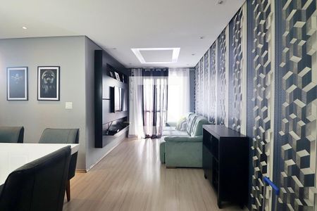 Sala de apartamento à venda com 3 quartos, 60m² em Jardim Utinga, Santo André