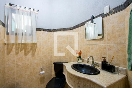 Lavabo de casa à venda com 3 quartos, 276m² em Jardim Stetel, Santo André