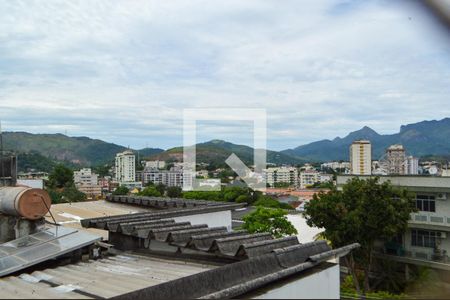 Vista da Varanda  de apartamento à venda com 3 quartos, 80m² em Tanque, Rio de Janeiro