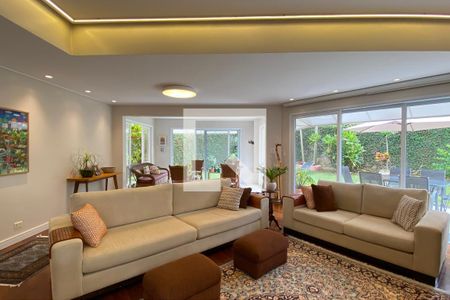 Sala de casa de condomínio à venda com 3 quartos, 270m² em Alphaville, Santana de Parnaíba