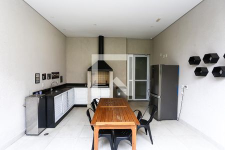 Studio à venda com 57m², 2 quartos e 2 vagasÁrea comum - Churrasqueira
