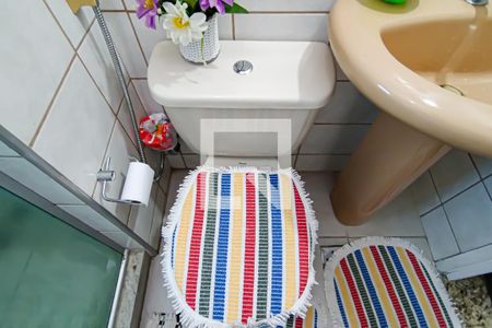 banheiro de apartamento à venda com 1 quarto, 45m² em Taquara, Rio de Janeiro