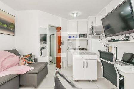 Sala de apartamento à venda com 1 quarto, 29m² em Bela Vista, São Paulo