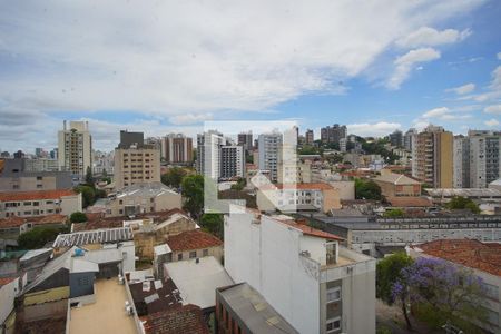 Sala _Vista de apartamento para alugar com 1 quarto, 20m² em Santa Cecília, Porto Alegre