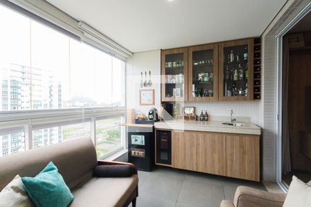 Varanda Gourmet de apartamento à venda com 2 quartos, 85m² em Barra da Tijuca, Rio de Janeiro