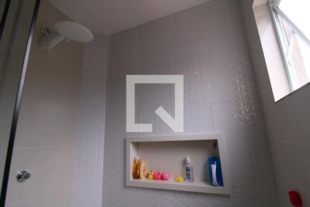 Chuveiro banheiro da suíte de casa de condomínio à venda com 2 quartos, 104m² em Pedreira, São Paulo