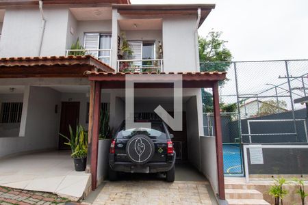 Casa de condomínio à venda com 68m², 2 quartos e 1 vagaFachada da casa 