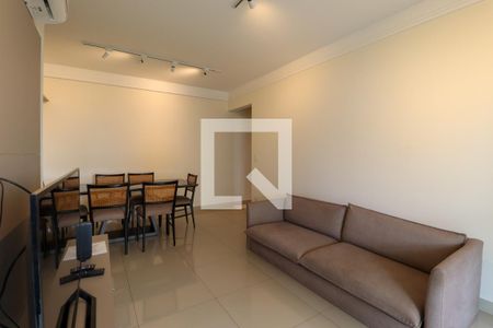 Sala de apartamento para alugar com 1 quarto, 77m² em Jardim Irajá, Ribeirão Preto