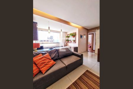 Sala de apartamento à venda com 3 quartos, 89m² em Buritis, Belo Horizonte