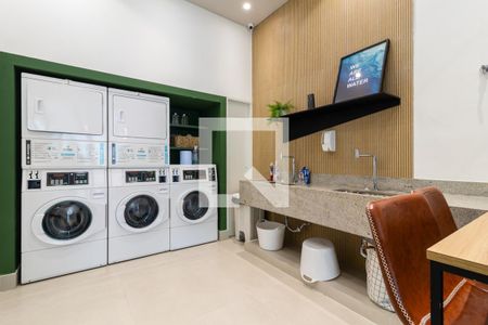 Studio à venda com 31m², 1 quarto e sem vagaÁrea comum - Lavanderia
