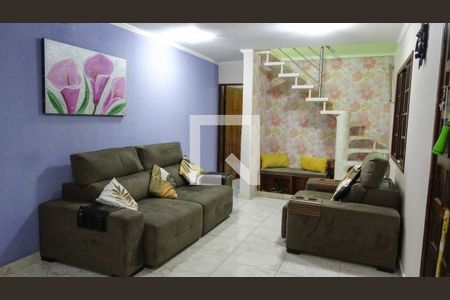 Sala de casa para alugar com 2 quartos, 200m² em Jaguaribe, Osasco