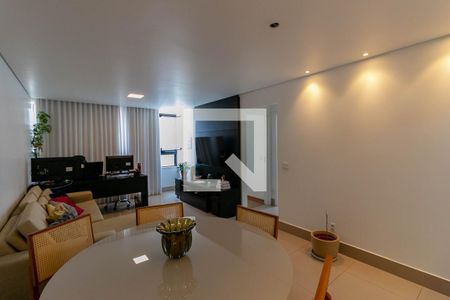 Sala de apartamento à venda com 2 quartos, 69m² em Grajaú, Belo Horizonte