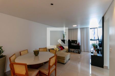 Sala de apartamento à venda com 2 quartos, 69m² em Grajaú, Belo Horizonte