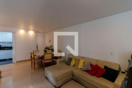 Sala de apartamento à venda com 2 quartos, 69m² em Grajaú, Belo Horizonte
