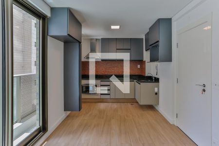Sala/Cozinha de apartamento para alugar com 1 quarto, 33m² em Funcionários, Belo Horizonte