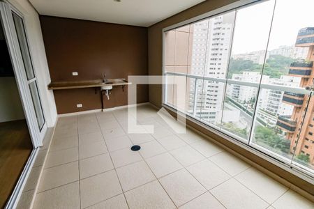 Varanda da Sala de apartamento à venda com 2 quartos, 95m² em Jardim Fonte do Morumbi, São Paulo