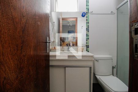 Banheiro da Suíte  de apartamento à venda com 3 quartos, 150m² em Ipiranga, Belo Horizonte