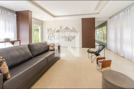 Hall de entrada de apartamento para alugar com 1 quarto, 36m² em Mirandópolis, São Paulo