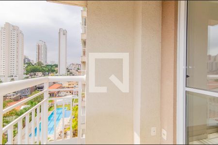 Varanda da Sala de apartamento para alugar com 1 quarto, 36m² em Mirandópolis, São Paulo