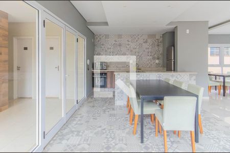 Apartamento para alugar com 36m², 1 quarto e 1 vaga Apartamento para alugar com 36m², 1 quarto e 1 vagaÁrea comum - Salão de festas