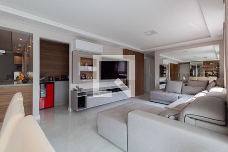 Sala de apartamento para alugar com 3 quartos, 129m² em Jardim Caboré, São Paulo