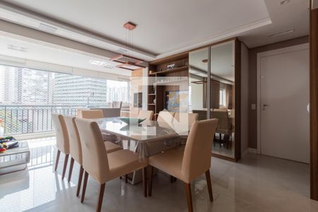 Sala de apartamento para alugar com 3 quartos, 129m² em Jardim Caboré, São Paulo