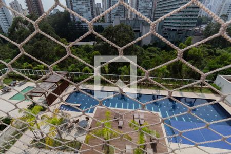 Vista da Varanda de apartamento para alugar com 3 quartos, 129m² em Jardim Caboré, São Paulo