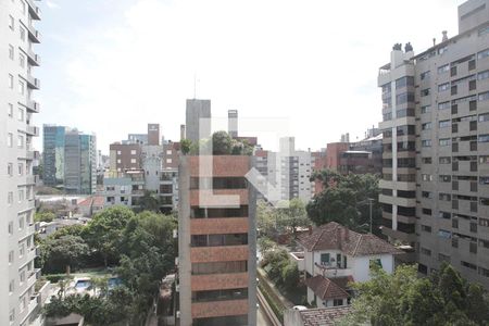 Vista da Sala  de kitnet/studio à venda com 1 quarto, 44m² em Auxiliadora, Porto Alegre
