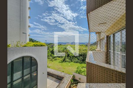sacada de apartamento para alugar com 2 quartos, 120m² em Jardim Astúrias, Guarujá