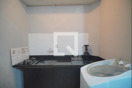 Cozinha de kitnet/studio à venda com 1 quarto, 25m² em Centro, São Leopoldo