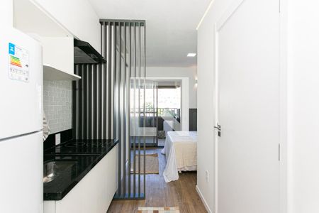 Studio de kitnet/studio para alugar com 1 quarto, 27m² em Chácara Seis de Outubro, São Paulo