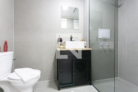 Studio para alugar com 27m², 1 quarto e sem vagaBanheiro