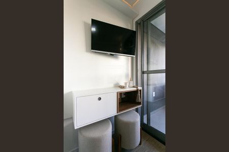 Studio - TV de kitnet/studio para alugar com 1 quarto, 27m² em Chácara Seis de Outubro, São Paulo