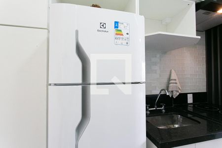 Studio para alugar com 27m², 1 quarto e sem vagaCozinha - Geladeira