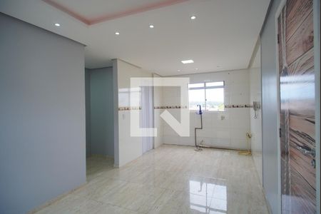 Sala/ cozinha de apartamento à venda com 3 quartos, 55m² em São Miguel, São Leopoldo