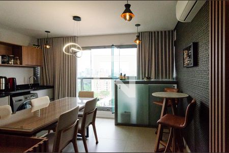 Sala de apartamento à venda com 2 quartos, 84m² em Vila Clementino, São Paulo