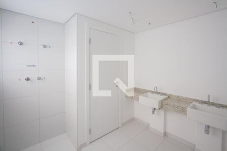 Banheiro da Suíte 1 de apartamento à venda com 3 quartos, 173m² em Santo Amaro, São Paulo