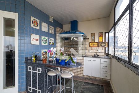 Varanda gourmet de apartamento à venda com 3 quartos, 218m² em Vila Itapura, Campinas