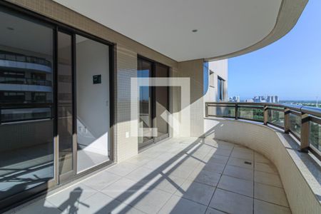 Varanda de apartamento para alugar com 3 quartos, 122m² em Barra da Tijuca, Rio de Janeiro