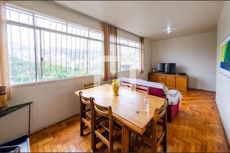 Sala de apartamento à venda com 3 quartos, 111m² em Vila Paris, Belo Horizonte