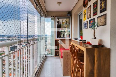 Varanda de apartamento à venda com 3 quartos, 80m² em Centro, São Bernardo do Campo