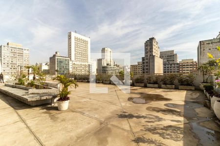 Studio para alugar com 36m², 1 quarto e sem vaga Studio para alugar com 36m², 1 quarto e sem vagaÁrea Comum - Terraço